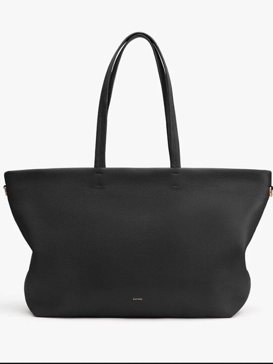 Cuyana Handbags - Cuyana Black Classic Easy Zipper Tote bag purse - NEW without tags